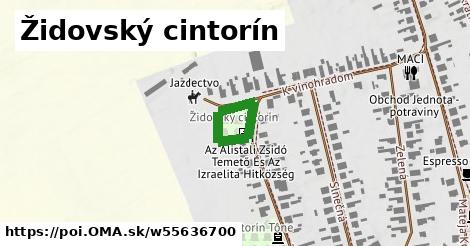 Židovský cintorín