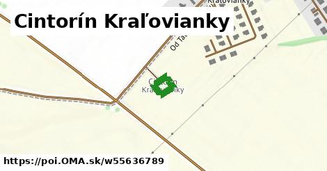 Cintorín Kraľovianky