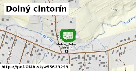 Dolný cintorín