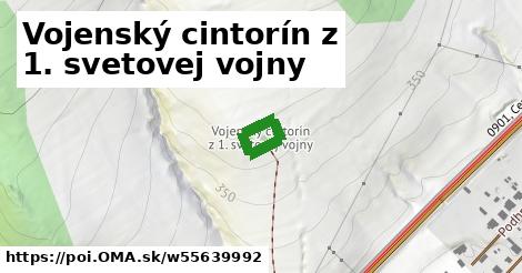 Vojenský cintorín z 1. svetovej vojny