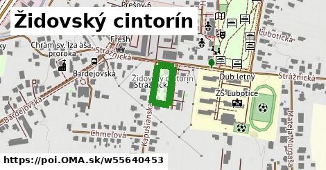 Židovský cintorín