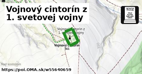 Vojnový cintorín z 1. svetovej vojny