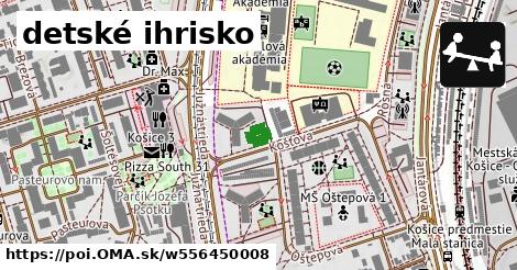 detské ihrisko