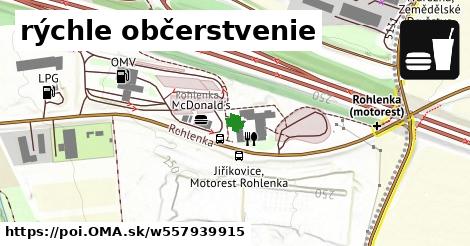 rýchle občerstvenie