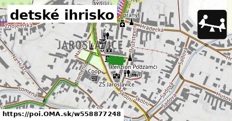 detské ihrisko