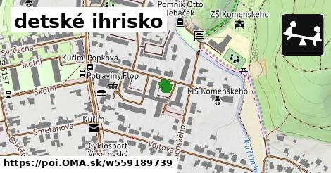 detské ihrisko