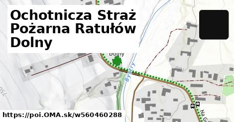 Ochotnicza Straż Pożarna Ratułów Dolny