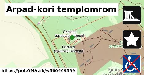 Árpad-kori templomrom