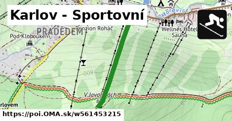 Karlov - Sportovní