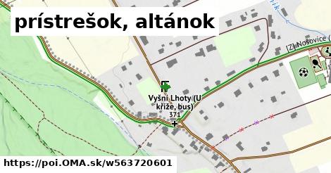 prístrešok, altánok