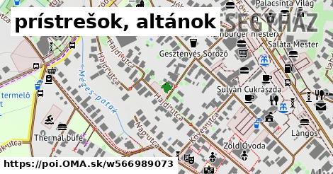 prístrešok, altánok