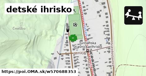 detské ihrisko