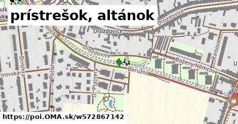 prístrešok, altánok