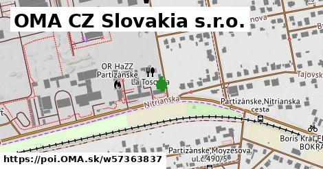 OMA CZ Slovakia s.r.o.