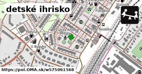 detské ihrisko