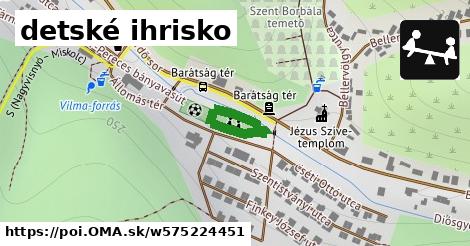 detské ihrisko