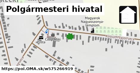 Polgármesteri hivatal