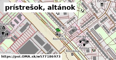 prístrešok, altánok