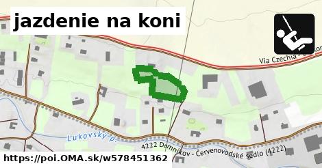 jazdenie na koni