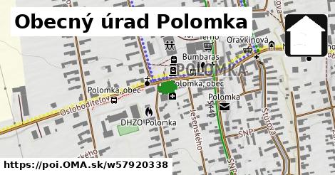 Obecný úrad Polomka