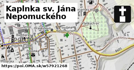 Kaplnka sv. Jána Nepomuckého