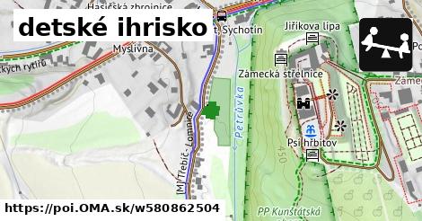 detské ihrisko