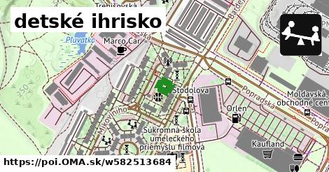 detské ihrisko