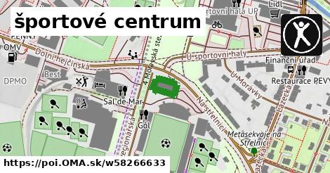 športové centrum