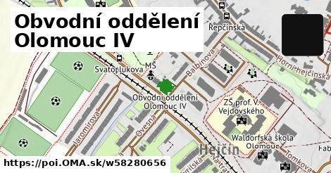 Obvodní oddělení Olomouc IV