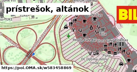 prístrešok, altánok