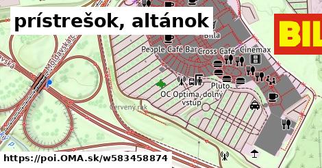 prístrešok, altánok