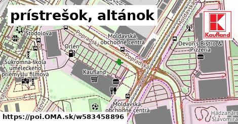 prístrešok, altánok