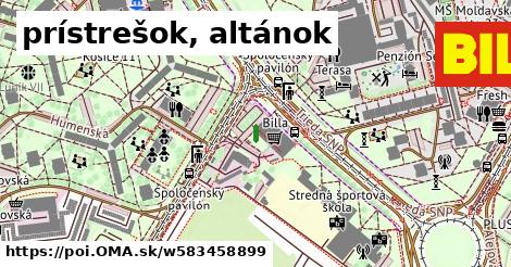 prístrešok, altánok