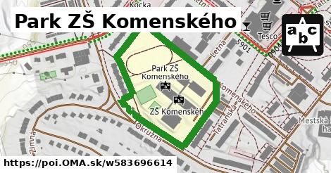 Park ZŠ Komenského