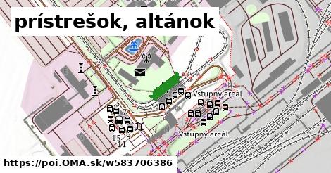 prístrešok, altánok