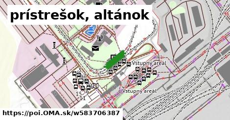 prístrešok, altánok