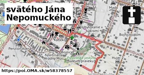 svätého Jána Nepomuckého