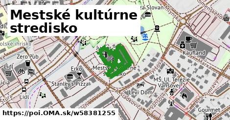 Mestské kultúrne stredisko