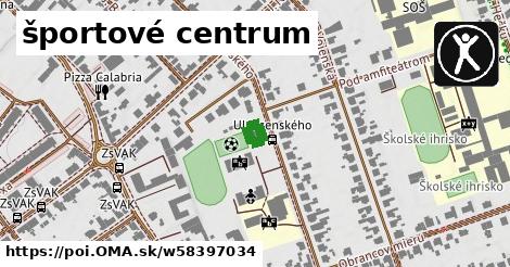 športové centrum