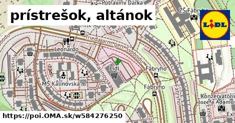 prístrešok, altánok