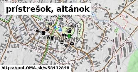 prístrešok, altánok