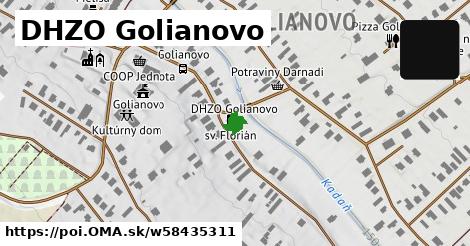 DHZO Golianovo