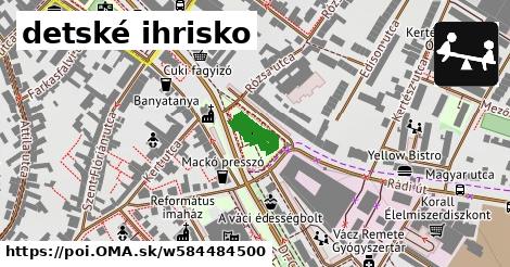 detské ihrisko