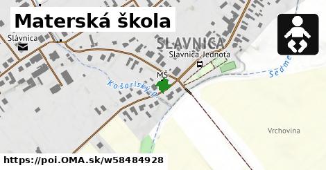 Materská škola