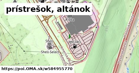 prístrešok, altánok