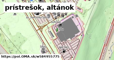 prístrešok, altánok