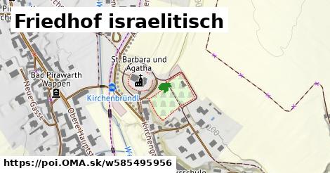 Friedhof israelitisch