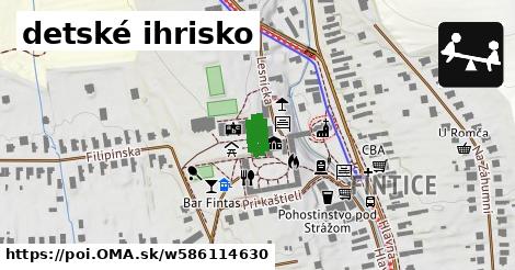 detské ihrisko