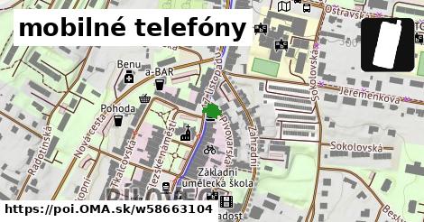 mobilné telefóny