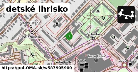 detské ihrisko